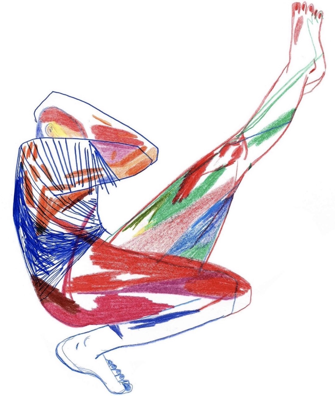 Louise Doumenf, dessin danse